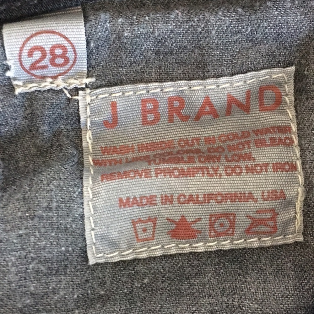 J BRAND PENCIL LEG SKINNY JEANS JETT - Picture 6 of 8